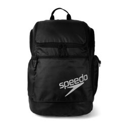 Plecak sportowy unisex Speedo Teamster 2.0. Czarne plecaki męskie Speedo, bez wzorów, z materiału, biznesowe. Za 249.99 zł.
