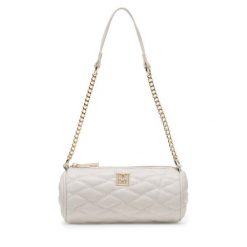 Torebka Badura. Białe listonoszki damskie Badura, bez wzorów, bez dodatków. Za 129.99 zł.