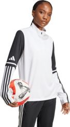 Adidas Bluza damska adidas Squadra 25 Training Top biała JD3021 S. Białe bluzy damskie Adidas, s, bez wzorów, bez ramiączek, bez kaptura. Za 198.99 zł.