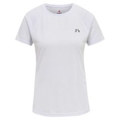 Koszulka damska Newline core running. Białe bluzki damskie Newline, xl, bez wzorów, sportowe, bez kołnierzyka, bez ramiączek. Za 95.10 zł.