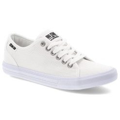 Białe Trampki Big Star Sportowe Obuwie Damskie. Białe obuwie sportowe damskie BIG STAR, na lato, bez wzorów, z gumy, bez zapięcia, trekkingowe. Za 129.00 zł.