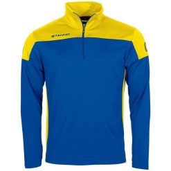 Bluza dresowa 1/4 z zamkiem błyskawicznym Stanno Pride. Niebieskie bluzy damskie STANNO, s, bez wzorów, z dresówki, eleganckie, bez ramiączek, bez kaptura. Za 253.50 zł.