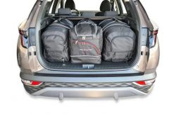 Torby Do Bagażnika Hyundai Tucson 2020+ 4Szt Kjust. Czarne torby podróżne damskie KJUST, bez wzorów, z kauczuku. Za 1,210.00 zł.