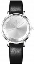 Zegarek Giewont Zegarek Damski Giewont Sapphire Srebrny GW4130-A1. Niebieskie zegarki damskie Giewont, srebrne. Za 206.30 zł.