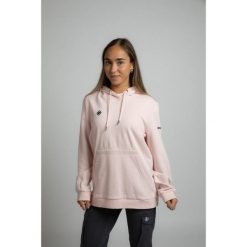 Bluza Arasil: wygoda i swobodny styl z regulowanym kapturem i kieszenią kangurko. Czerwone bluzy damskie IZAS, uniwersalny, bez wzorów, bez ramiączek. Za 313.00 zł.