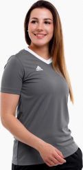 Adidas Koszulka damska adidas Entrada 22 Jsy szara H59848 2XL. Szare bluzki damskie Adidas, xl, bez wzorów, bez kołnierzyka, bez ramiączek. Za 65.69 zł.