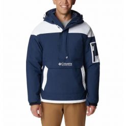 Columbia Kurtka Challenger Pullover 1698431463. Niebieskie kurtki męskie Columbia, m, bez wzorów, casualowe, bez kaptura. Za 653.99 zł.