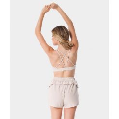 Stanik sportowy crossback dla kobiet Carpatree Balletcore. Brązowe bielizna sportowa damska Carpatree, xs, bez wzorów. W wyprzedaży za 118.99 zł.