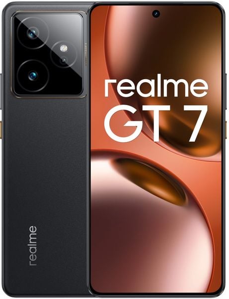 Smartfon Realme GT 7 5G 12/256GB Czarny (631002003254). Czarne smartfony realme. Za 2,177.58 zł.