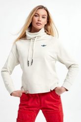 Bluza damska AERONAUTICA MILITARE. Bluzy damskie Aeronautica Militare, xs, bez wzorów, bez ramiączek, bez kaptura. W wyprzedaży za 515.97 zł.