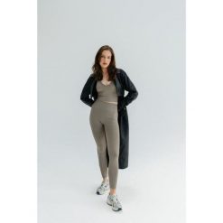 Legginsy modelujące do jogi Moonholi Malibu Evenings z wysokim stanem. Niebieskie bielizna sportowa damska MOONHOLI, bez wzorów. Za 359.00 zł.