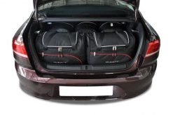 Torby Do Bagażnika Vw Passat Limousine 2014-2021 5Szt Kjust. Czarne torby podróżne damskie KJUST, bez wzorów, z kauczuku. Za 1,635.00 zł.
