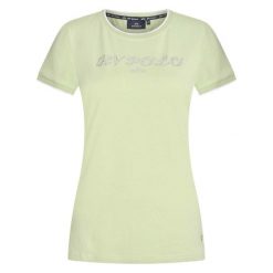 Koszulka damska HV Polo Heather. Zielone koszulki sportowe damskie HV POLO, bez wzorów, bez ramiączek. Za 251.50 zł.