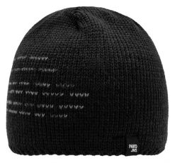 Czapka, Czarna Ciepła, Zimowa, Dziergana, Klasyczna, Męska -Pako Jeans. Czarne czapki męskie Pako Jeans, na jesień, bez wzorów, dziergany. Za 45.00 zł.