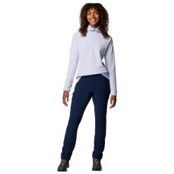 Spodnie sportowe damskie Back Beauty High-Rise Pant. Niebieskie spodnie dresowe damskie Columbia, bez wzorów, z elastanu, sportowe, trekkingowe. Za 299.99 zł.