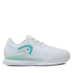 Buty do tenisa Head. Szare obuwie sportowe damskie Head, bez wzorów, bez zapięcia, do biegania. Za 649.99 zł.
