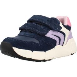 Buty GEOX B656NA 05422 B FLEXYPER MINI Niebieski. Niebieskie obuwie trekkingowe damskie Geox, z syntetyku, bez zapięcia. Za 239.99 zł.