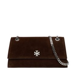 Torebka Tory Burch. Brązowe torebki wizytowe damskie Tory Burch, bez wzorów, bez dodatków. Za 2,699.00 zł.