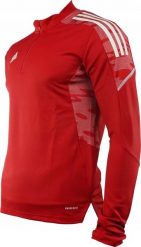 Adidas Bluza męska adidas Condivo 21 Training Top Primeblue czerwona GH7155 XS. Czerwone bluzy męskie Adidas, m, bez wzorów, bez ramiączek, bez kaptura. Za 203.27 zł.
