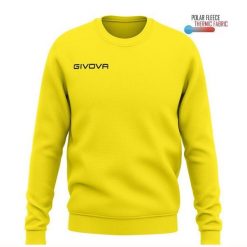Bluza piłkarska dla dorosłych Givova Maglia One żółta. Żółte bluzy męskie Givova, m, bez wzorów, sportowe, bez ramiączek, bez kaptura. Za 78.97 zł.