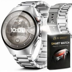 Smartwatch JG Smart Smartwatch Zegarek Męski Pomiar EKG HRV BMI GLUKOZA CIŚNIENIE PULS Menu PL. Zegarki męskie JG Smart, bez wzorów. Za 259.99 zł.