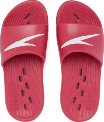 Speedo Klapki Na Basen Damskie Speedo Slide Red/White R.40.5. Białe klapki damskie Speedo, bez wzorów, sportowe, bez obcasa, bez zapięcia. Za 89.99 zł.