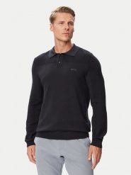 BOSS Sweter Momentum-X PL 50568962 Granatowy Regular Fit. Niebieskie swetry męskie Boss, l, bez wzorów, z syntetyku, bez kołnierzyka, bez ramiączek. Za 699.99 zł.