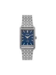 Casio Zegarek MTP-B215D-2AVER Srebrny. Szare, analogowe zegarki męskie Casio, bez wzorów, srebrne. Za 449.99 zł.