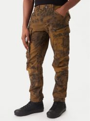 G-Star Raw Spodnie materiałowe Rovic Zip 3D D02190-E081 Zielony Tapered Fit. Zielone spodnie materiałowe męskie G-Star Raw, bez wzorów, z bawełny. Za 519.99 zł.