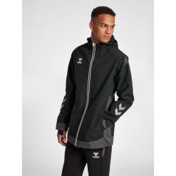 Kurtka Hummel hmlLEAD all weather. Czarne kurtki męskie Hummel, m, bez wzorów, sportowe, bez kaptura. W wyprzedaży za 229.00 zł.
