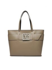 Armani Exchange Torebka 949127 0A874 U6242 Brązowy. Brązowe shopperki damskie Armani Exchange, bez wzorów, ze skóry, bez dodatków. Za 759.99 zł.