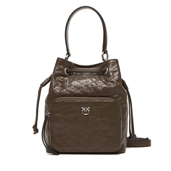 Torebka PINKO. Brązowe torebki do ręki damskie Pinko, bez wzorów, bez dodatków. Za 1,025.99 zł.