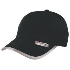 Odblaskowa Czapka Z Daszkiem. Niebieskie czapki damskie RESULT HEADWEAR, bez wzorów, z bawełny. Za 51.99 zł.