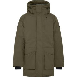 Parka Didriksons Akilles. Zielone parki męskie Didriksons, bez wzorów, sportowe, bez kołnierzyka, bez kaptura. W wyprzedaży za 1,207.45 zł.