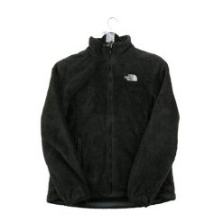 Second life - Damska polarowa kurtka Osito 2 czarna - Jak nowy. Czarne kurtki sportowe damskie The North Face, l, bez wzorów, z polaru, bez ramiączek, bez kaptura, trekkingowe. Za 212.96 zł.
