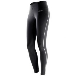 Damskie Legginsy Bodyfit Z Warstwą Bazową. Czarne legginsy damskie SPIRO, bez wzorów. Za 102.99 zł.