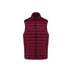 Lekka kurtka puchowa bez rękawów Kariban. Brązowe kurtki męskie KARIBAN, m, bez wzorów, z puchu, bez kaptura. Za 216.50 zł.