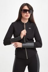 Bluza damska marki EA7 EMPORIO ARMANI. Bluzy damskie EA7 Emporio Armani, xs, bez wzorów, bez ramiączek, bez kaptura. W wyprzedaży za 614.25 zł.