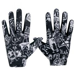 Rękawiczki rowerowe FASTER, MURALES. Czerwone rękawiczki męskie GIST, bez wzorów. Za 162.07 zł.