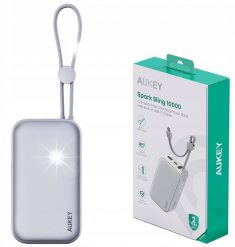 Powerbank Aukey Powerbank 10000mAh AUKEY USB-C USB-A SZYBKIE ŁADOWANIE Kabel USB-C. Powerbanki Aukey. Za 417.98 zł.