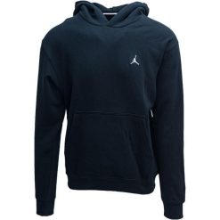 Bluza męska nike air jordan essentials fleece hoodie black. Czarne bluzy męskie Nike, m, bez wzorów, sportowe, bez ramiączek, bez kaptura. Za 279.00 zł.