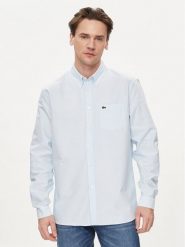 Lacoste Koszula CH1911 Biały Regular Fit. Białe koszule męskie Lacoste, m, bez wzorów, z bawełny, bez kołnierzyka, bez ramiączek. Za 269.99 zł.