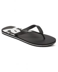 Klapki dla Mężczyzn SPRAY Czarny. Czarne klapki męskie DC Shoes, bez wzorów, z materiału, bez zapięcia. Za 84.99 zł.