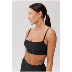 Stanik sportowy fitness Rough Radical Aven Sports Bra. Czarne bielizna sportowa damska ROUGH RADICAL, s, bez wzorów. Za 139.90 zł.