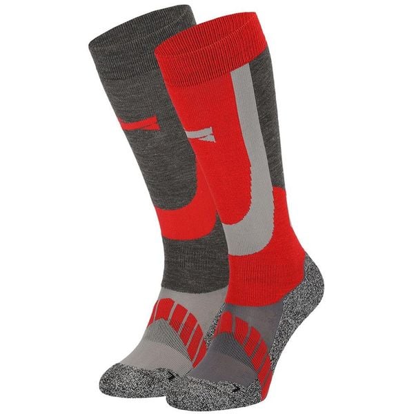 Skarpety narciarskie Xtreme, 2 par, Multi Czerwony. Czerwone skarpetki damskie XTREME SOCKSWEAR, bez wzorów, z materiału. Za 147.34 zł.