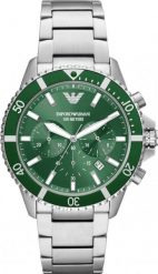 Zegarek Emporio Armani ZEGAREK MĘSKI AR11500 DIVER (zi035d). Zegarki męskie Emporio Armani, bez wzorów. Za 503.79 zł.
