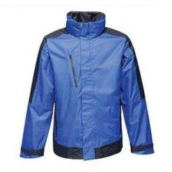 Męska Kurtka Shell Contrast. Niebieskie kurtki męskie Regatta, m, bez wzorów, sportowe, bez kaptura. Za 199.99 zł.