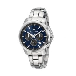 Zegarek Maserati. Szare zegarki męskie maserati, bez wzorów, srebrne. Za 999.99 zł.