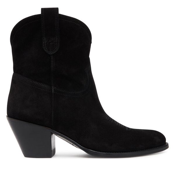 Botki Polo Ralph Lauren. Czarne botki damskie Polo Ralph Lauren, bez wzorów, bez obcasa, na płaskiej podeszwie, bez zapięcia. Za 1,549.00 zł.