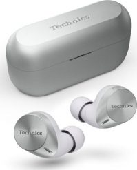 Słuchawki Technics EAH-AZ60M2ES srebrny. Szare słuchawki bezprzewodowe Technics. Za 934.98 zł.
